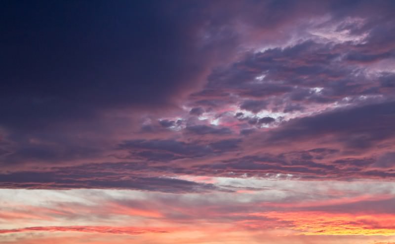 夕方の空「しょうがない」気持ちをあらわすイメージ